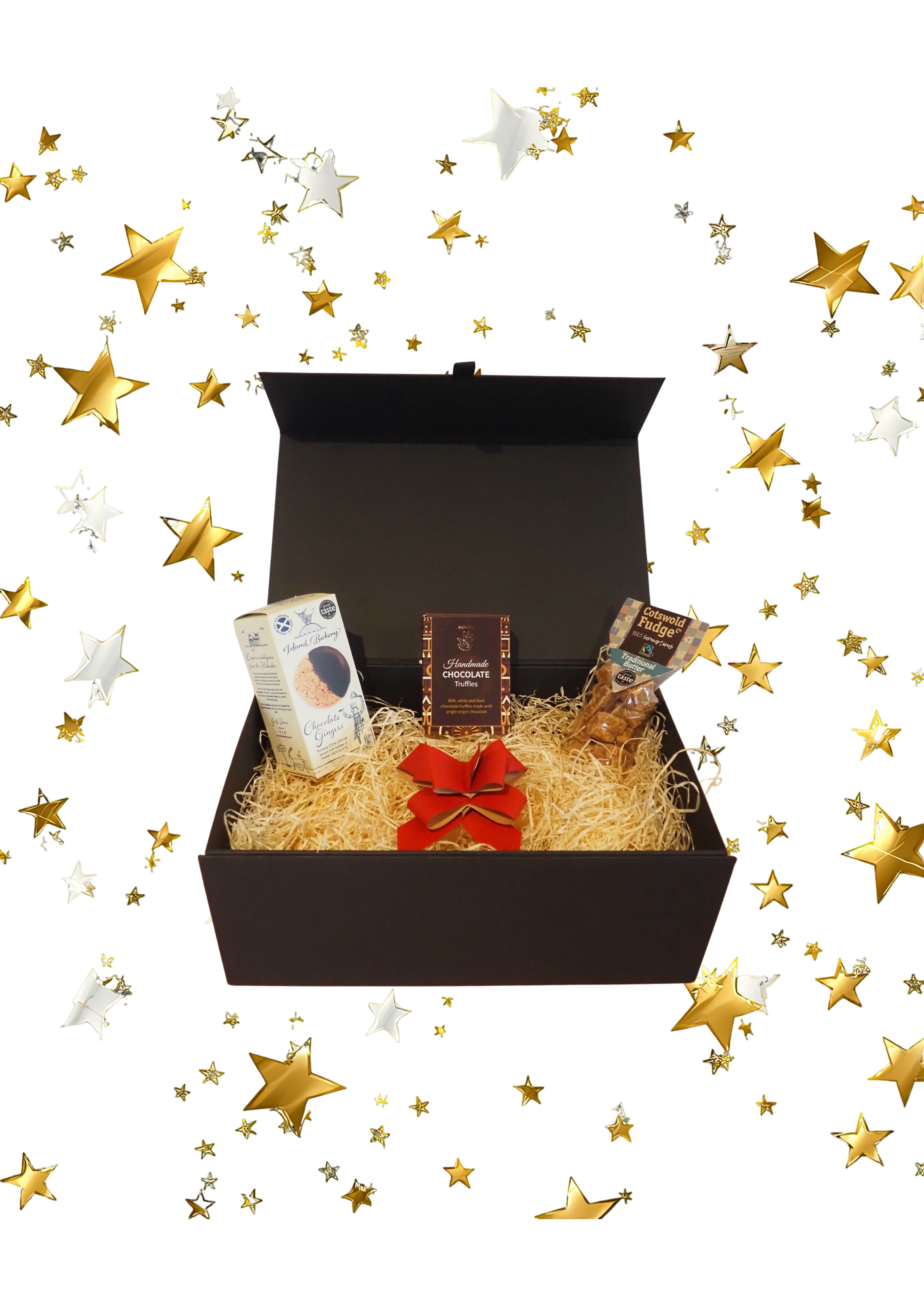 Christmas 2025 - Sweet Treats Hamper Box - Just add wine