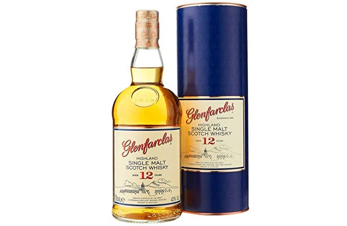 Glenfarclas 12 year old, Single Malt Highland Scotch Whisky, Scotland - 70cl bottle