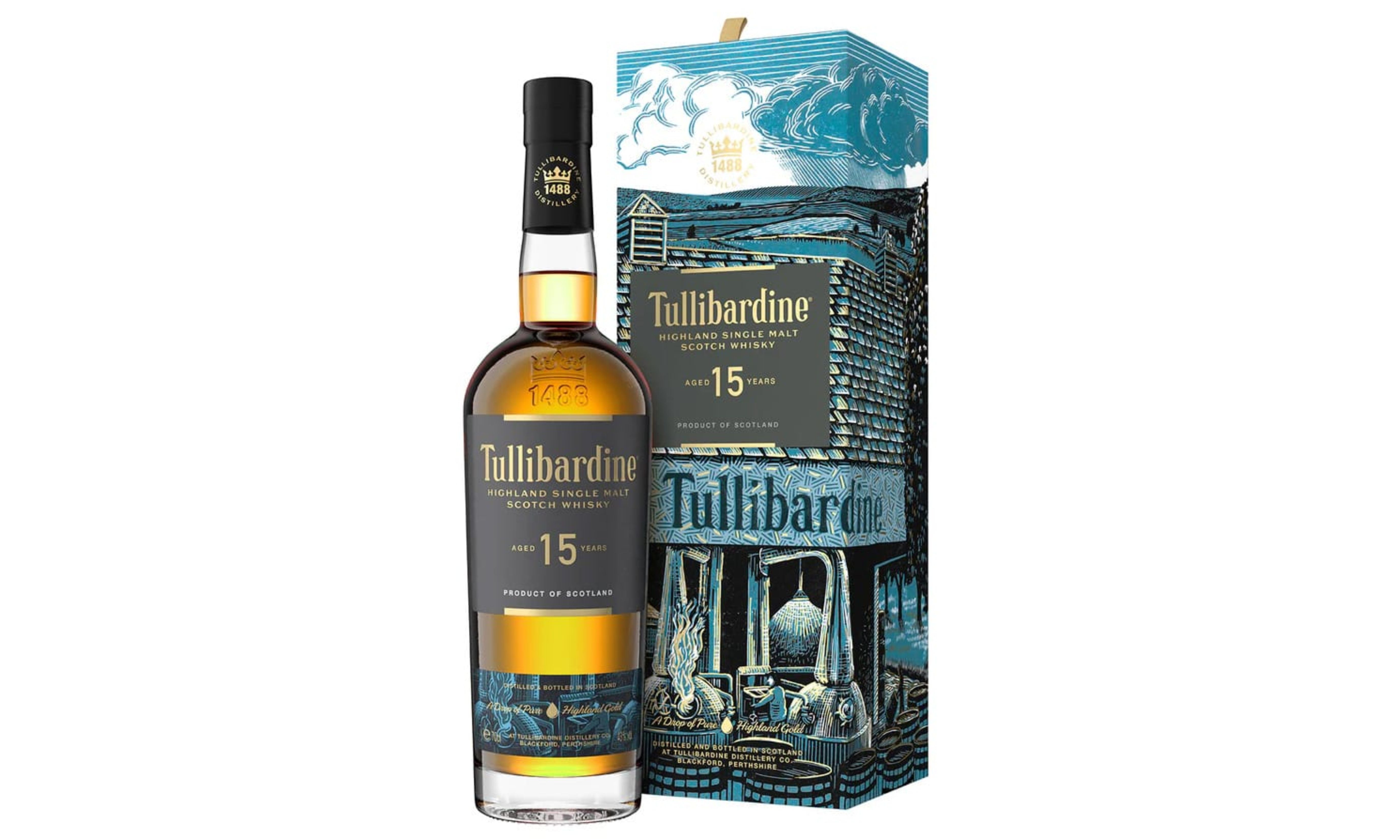 Tullibardine 15 year old Highland Single Malt Whisky - 70cl bottle