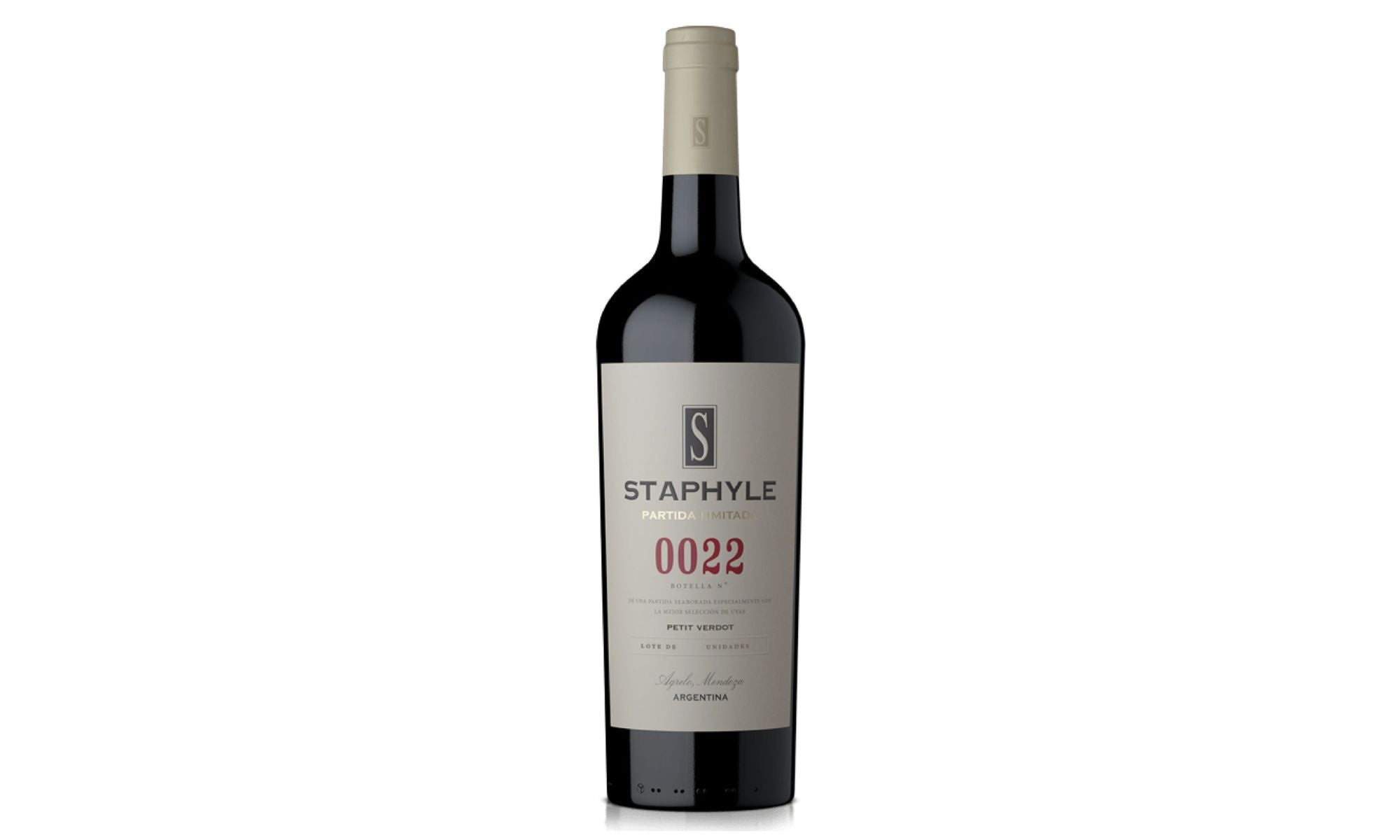 2022 Partida Limitada Petit Verdot, Bodega Staphyle, Mendoza, Argentina