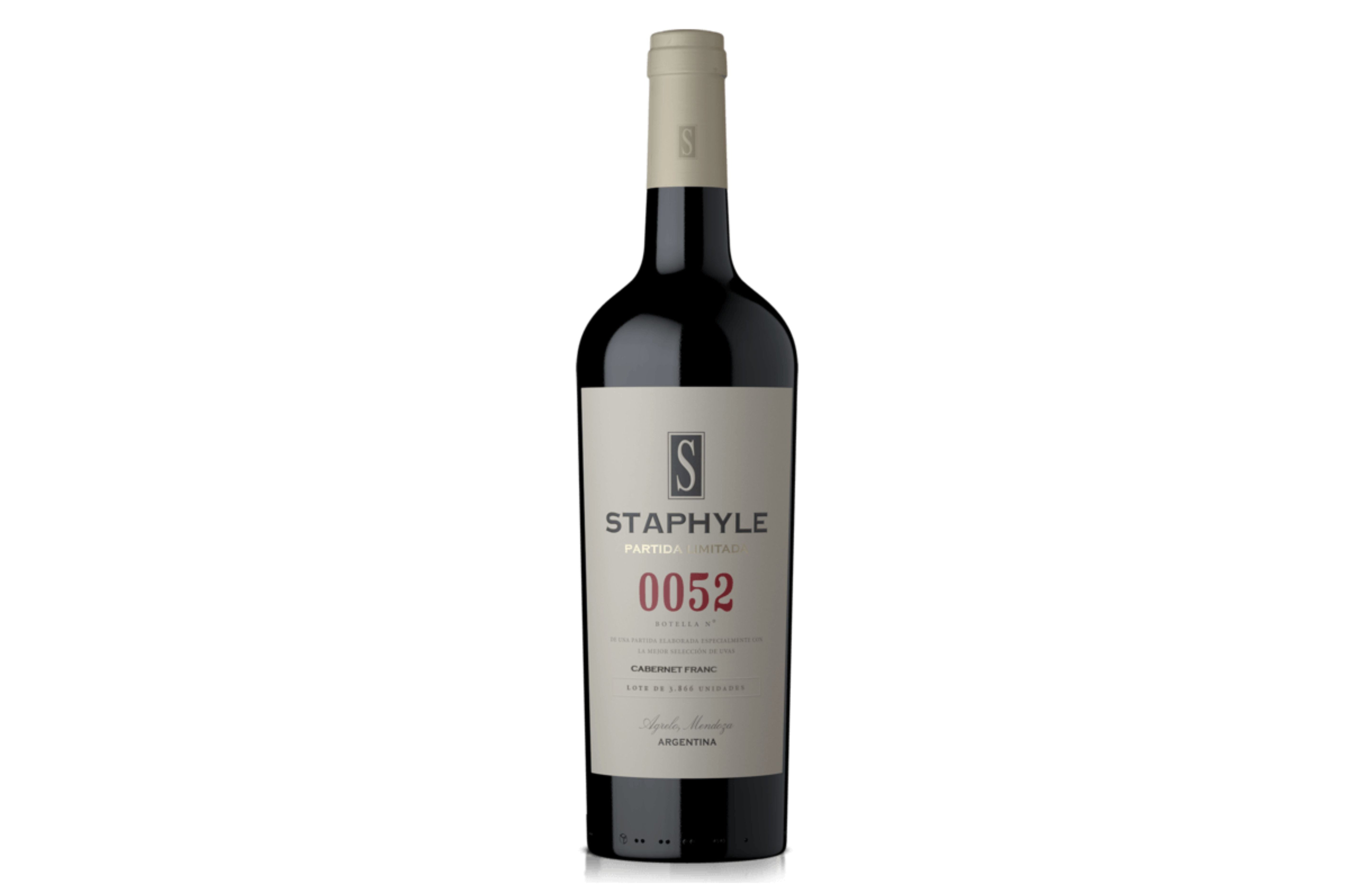 2022 Partida Limitada Cabernet Franc, Bodega Staphyle, Mendoza, Argentina