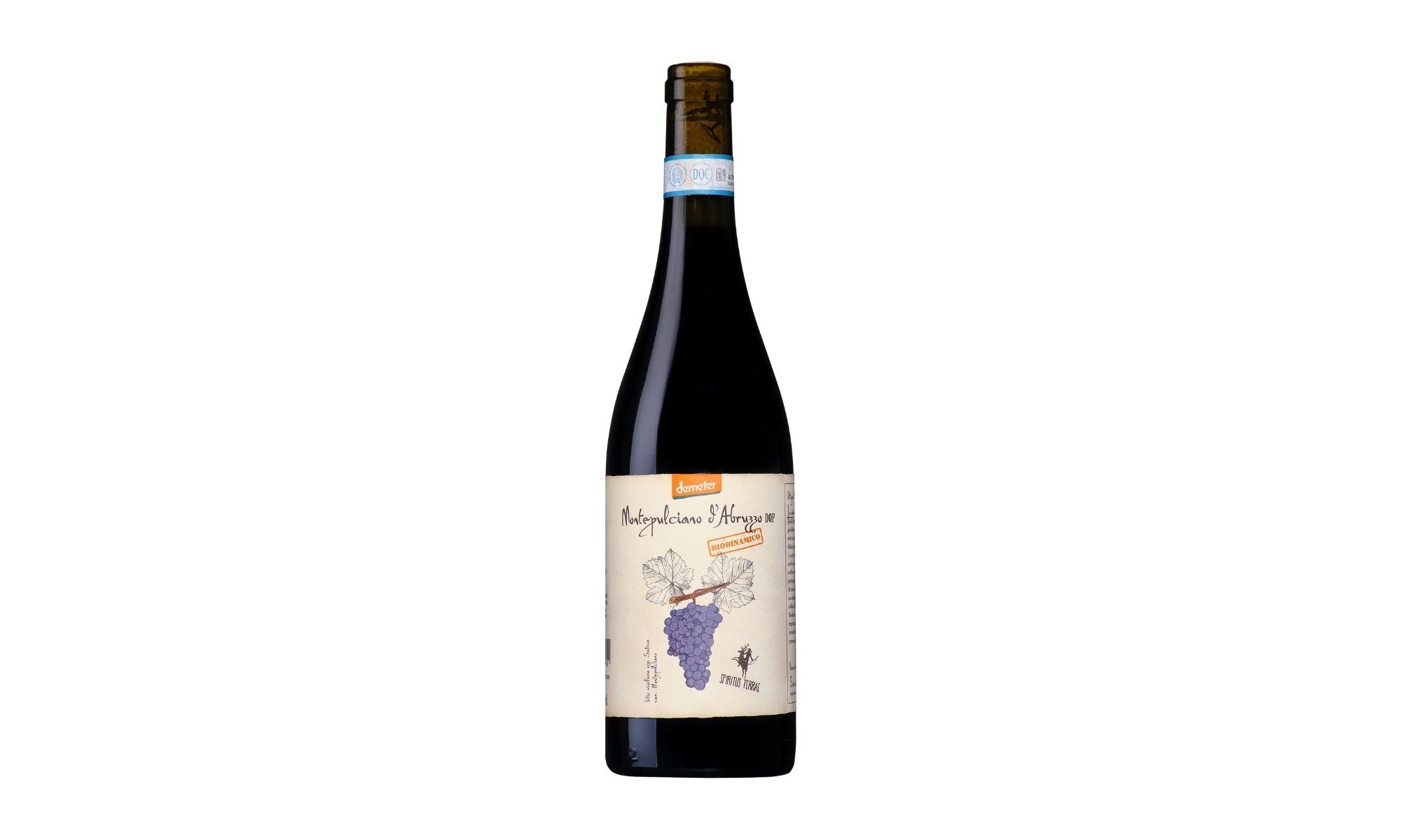 2024 Organic Montepulciano d'Abruzzo, Cantina Orsogna Spiritus Tarrae, Abruzzo, Italy