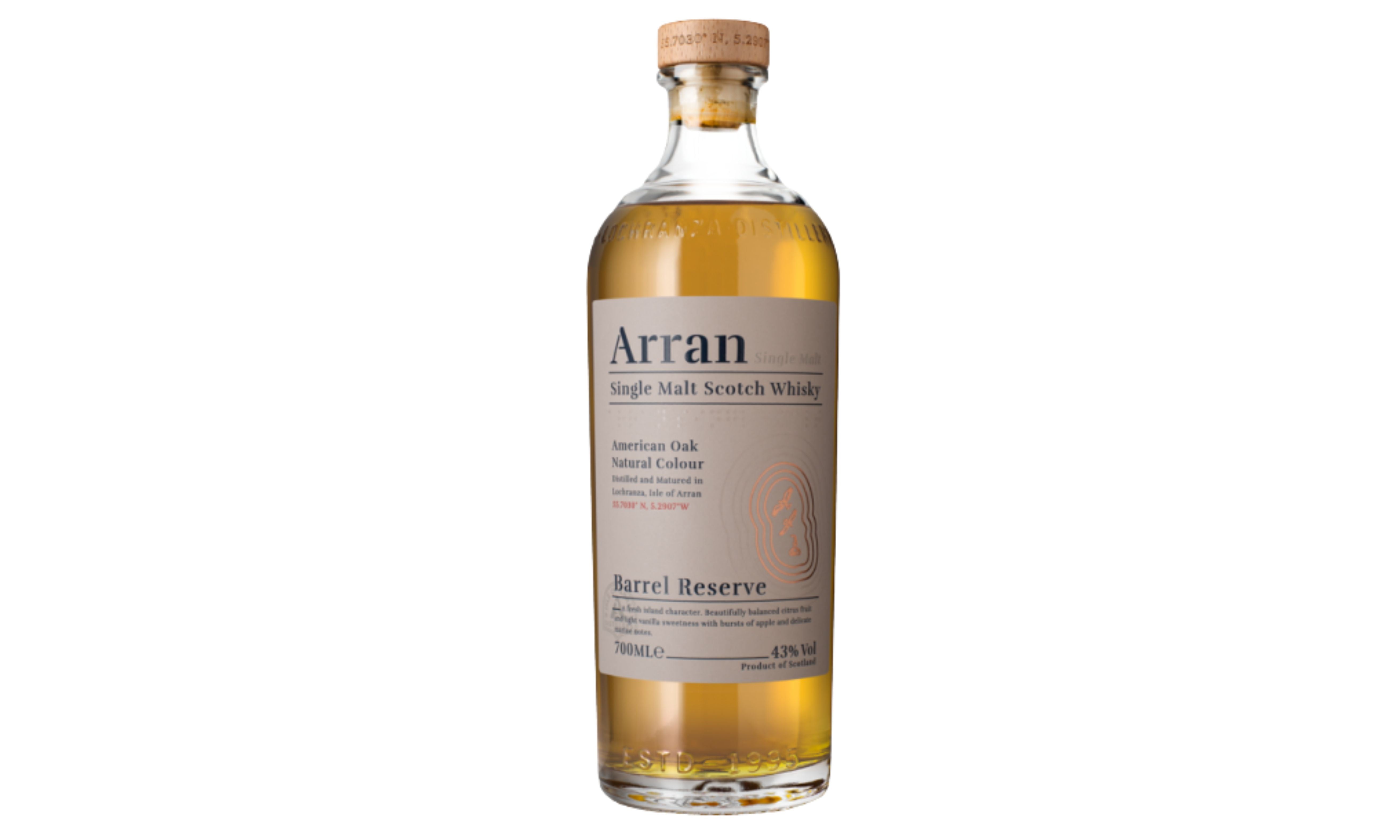 Arran Barrel Reserve Single Malt, Scotland - 70cl bottle