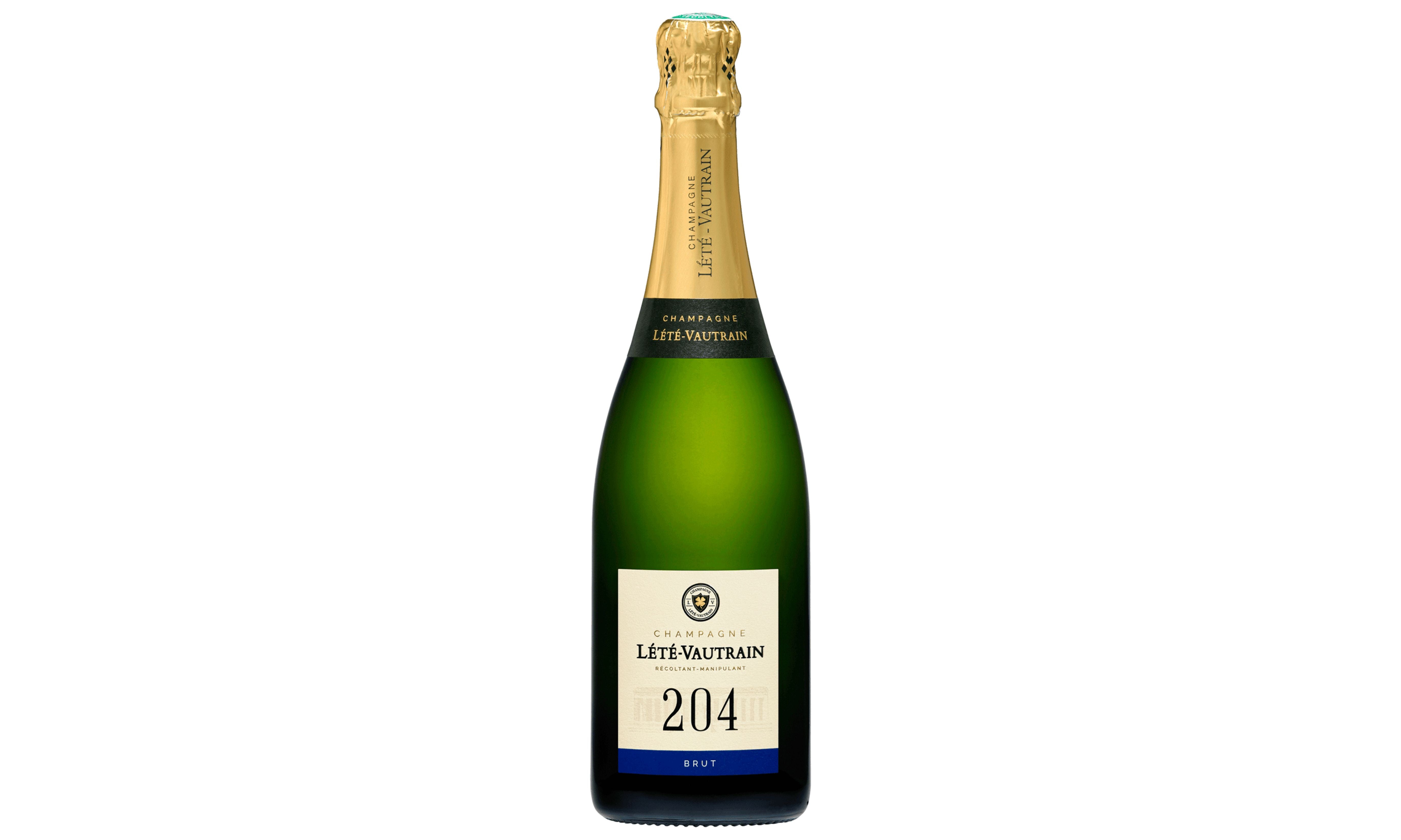 Brut 204 Champagne, Lete Vautrain, Champagne, France