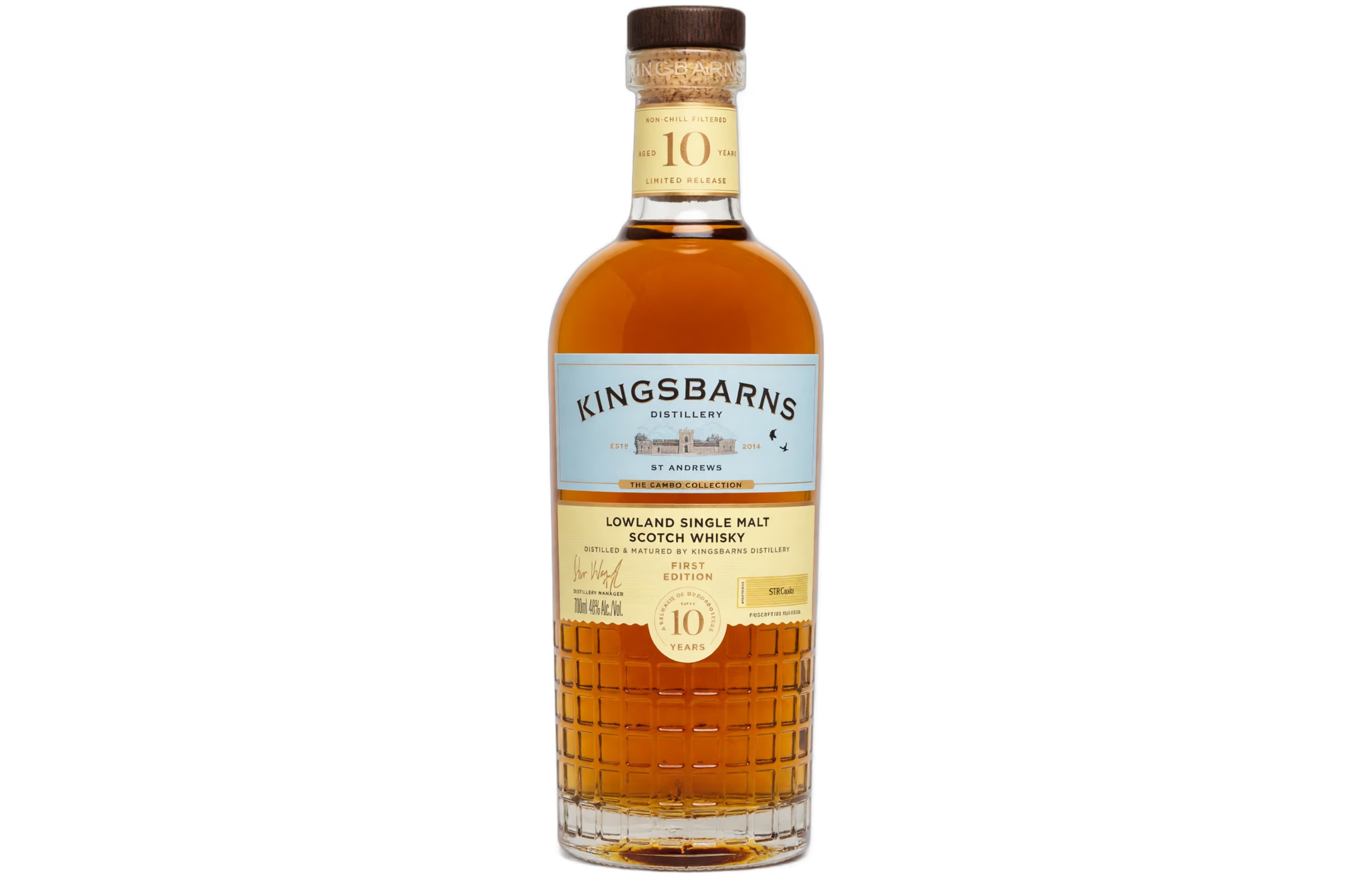 Kingsbarns The Cambo Collection, 10yo Lowland Single Malt - 70cl bottle