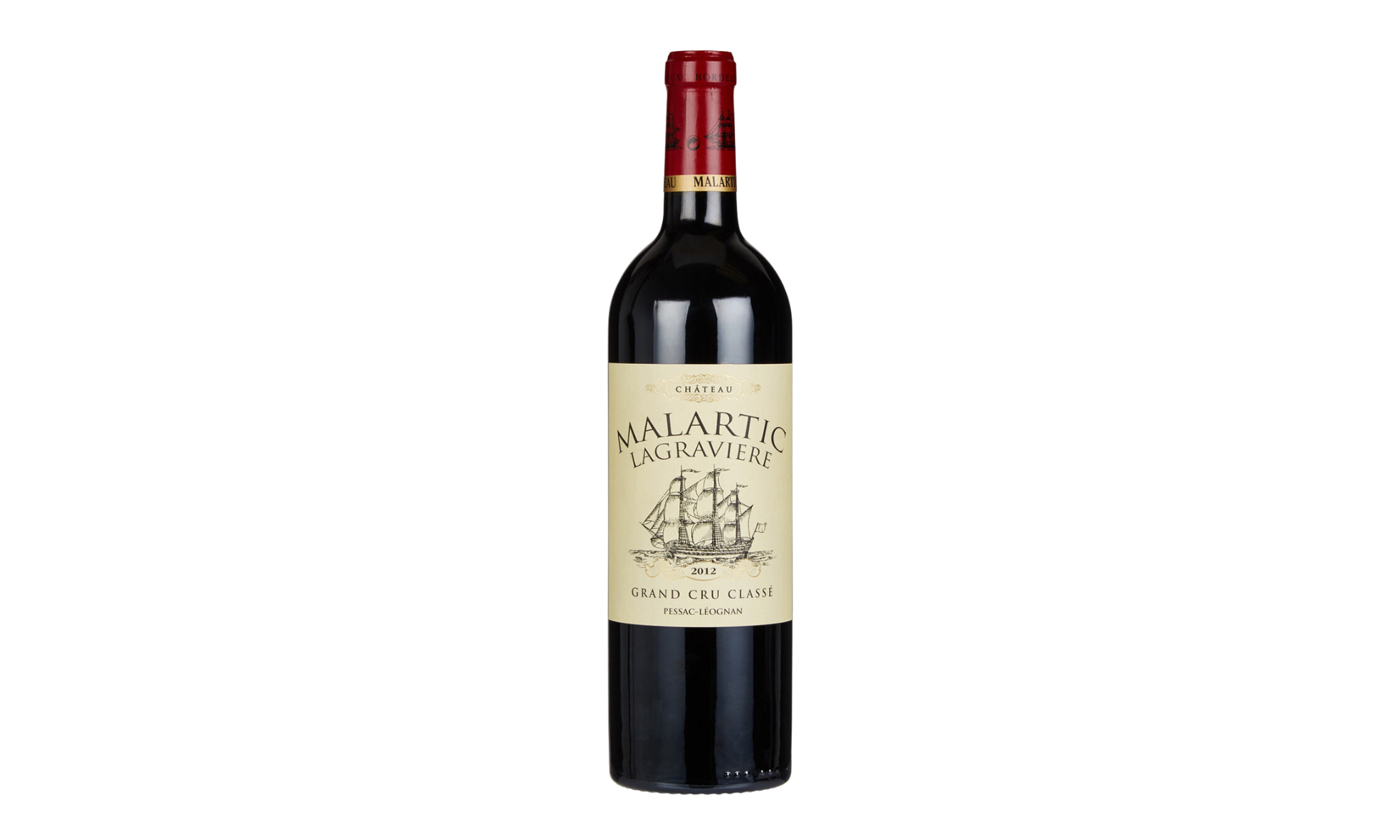 2012 Chateau Malartic-Lagraviere, Pessac-Leognan Grand Cru Classe, Bordeaux, France