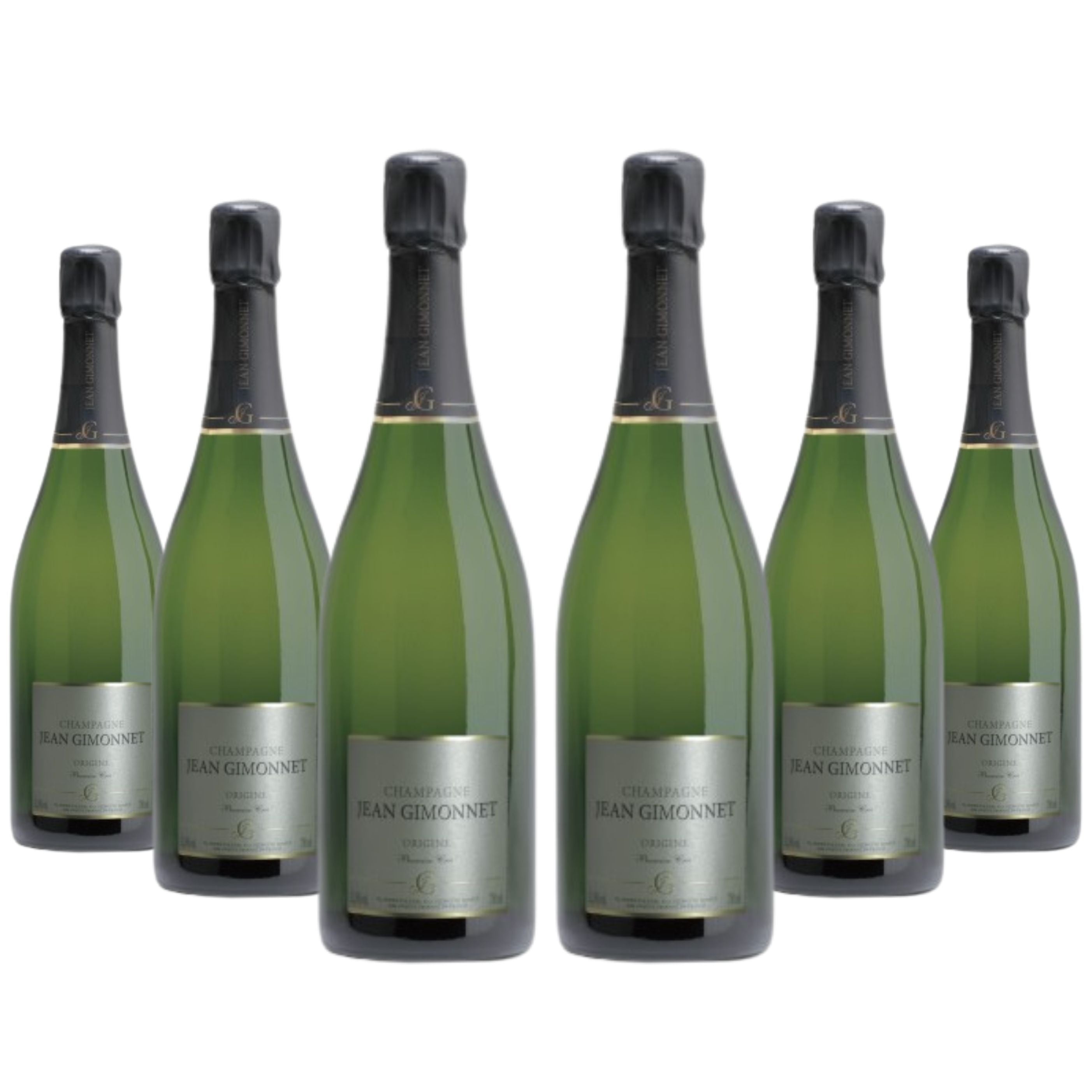 Case Deal - 2012 Vintage Champagne Brut 'Origine 1er Cru', Jean Gimonnet, France (6 x bottles)