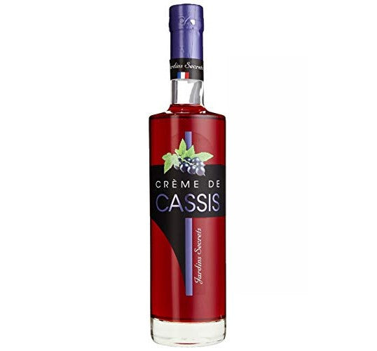 Creme de Cassis, Jardins Secrets, France - 70cl bottle