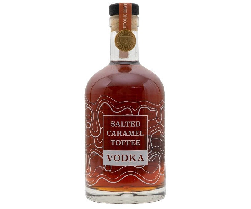 Salted Caramel Toffee Vodka, Suffolk Distillery - 35cl bottle