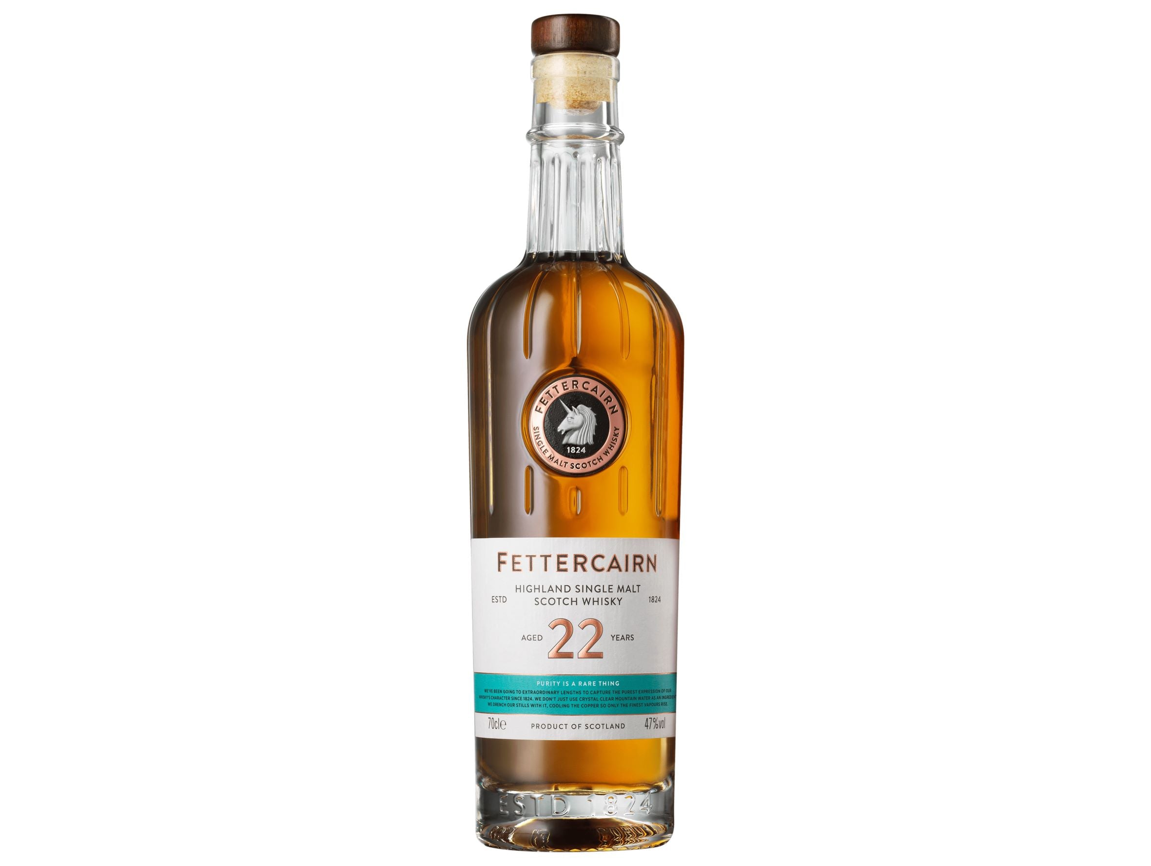 Fettercairn 22yr Old Highland Single Malt Whisky - 70cl bottle