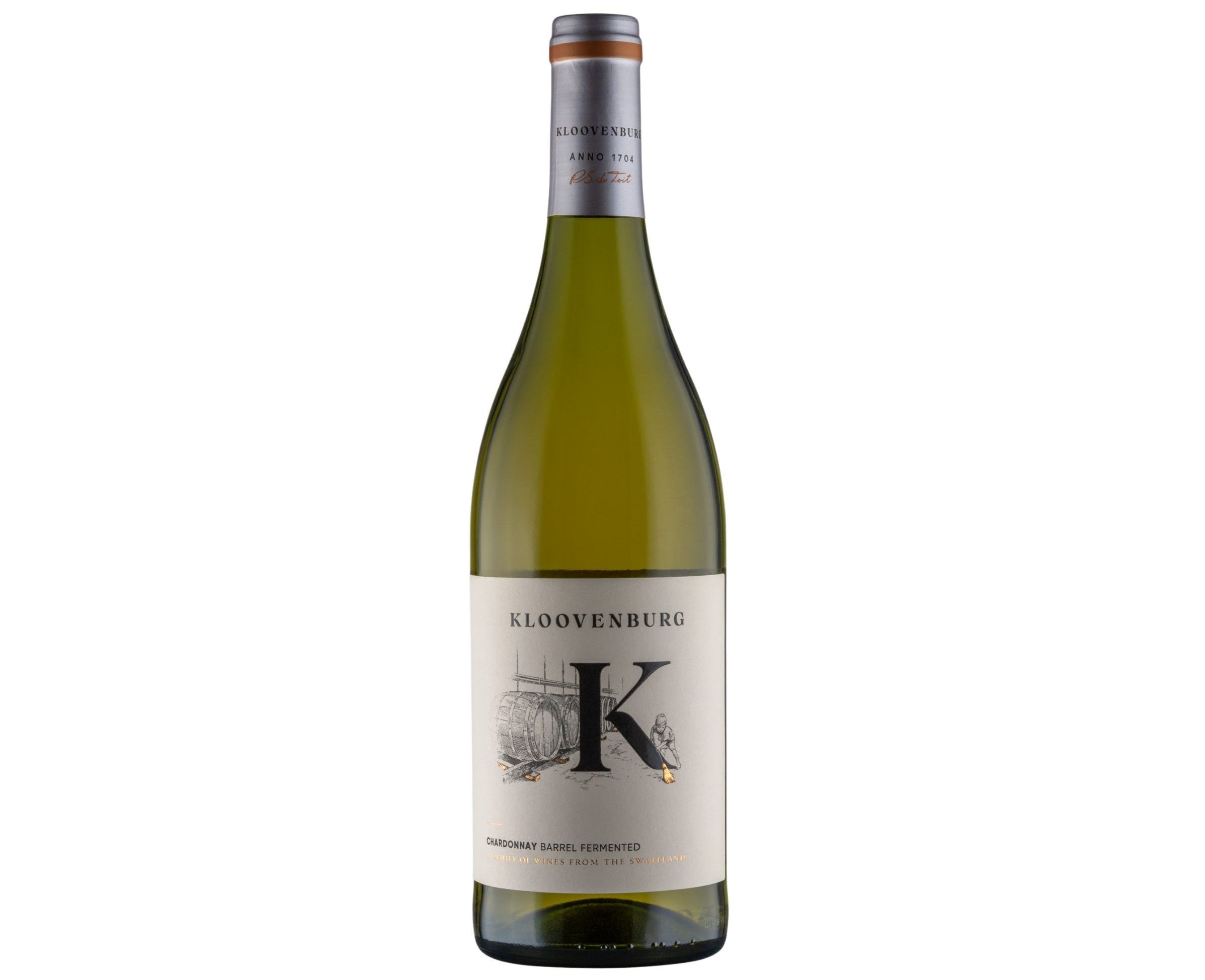 2023 Barrel Fermented Chardonnay, Kloovenburg, Swartland, South