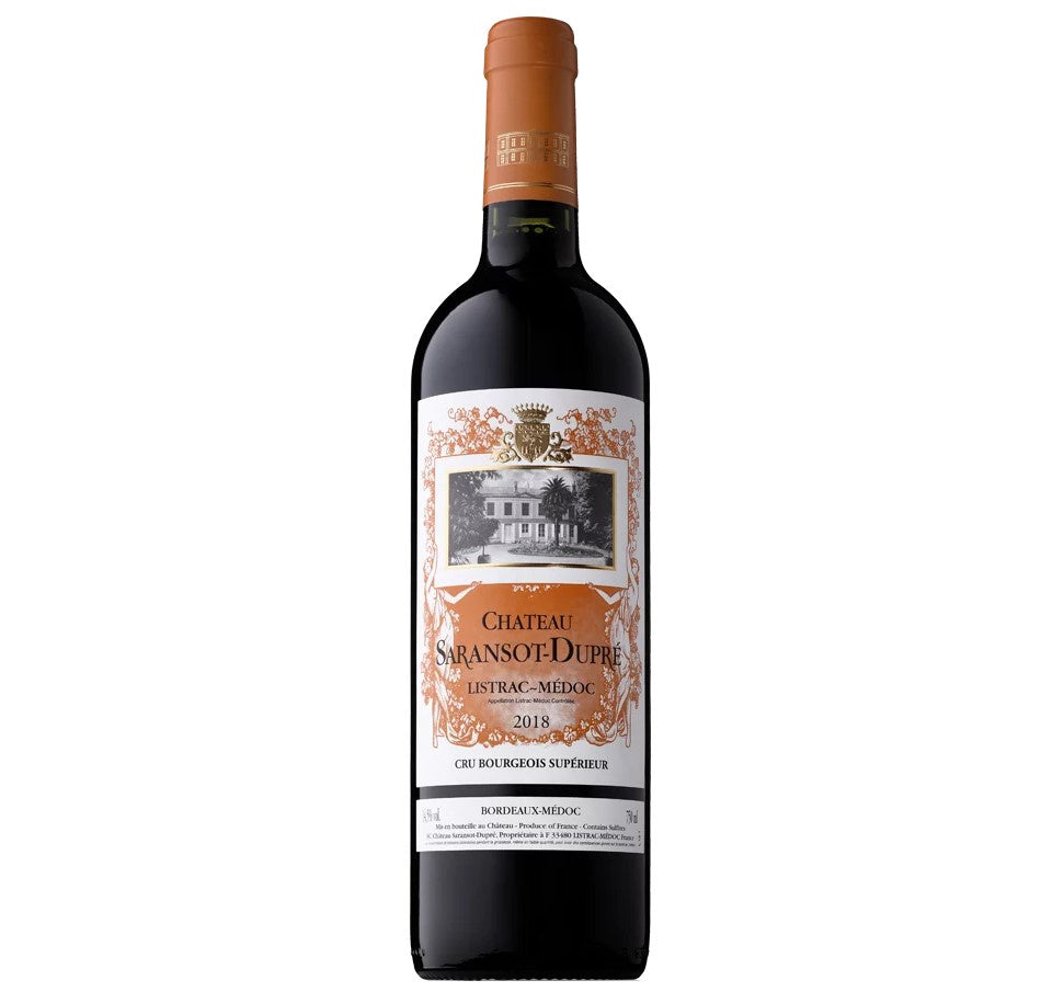 2018 Château Saransot-Dupré, Listrac-Médoc, Bordeaux, France