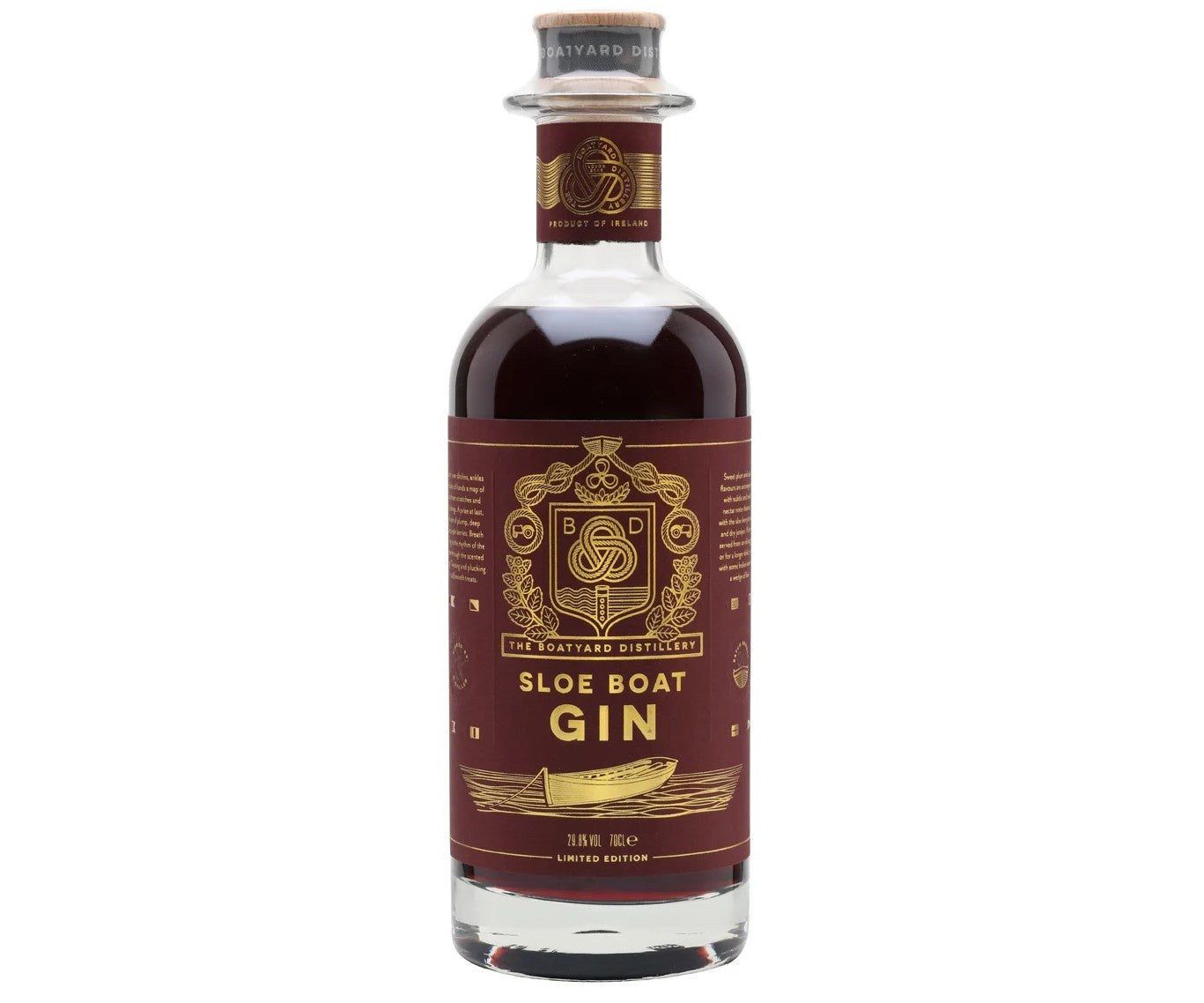 Boatyard Sloe Boat Gin Liqueur - 70cl bottle