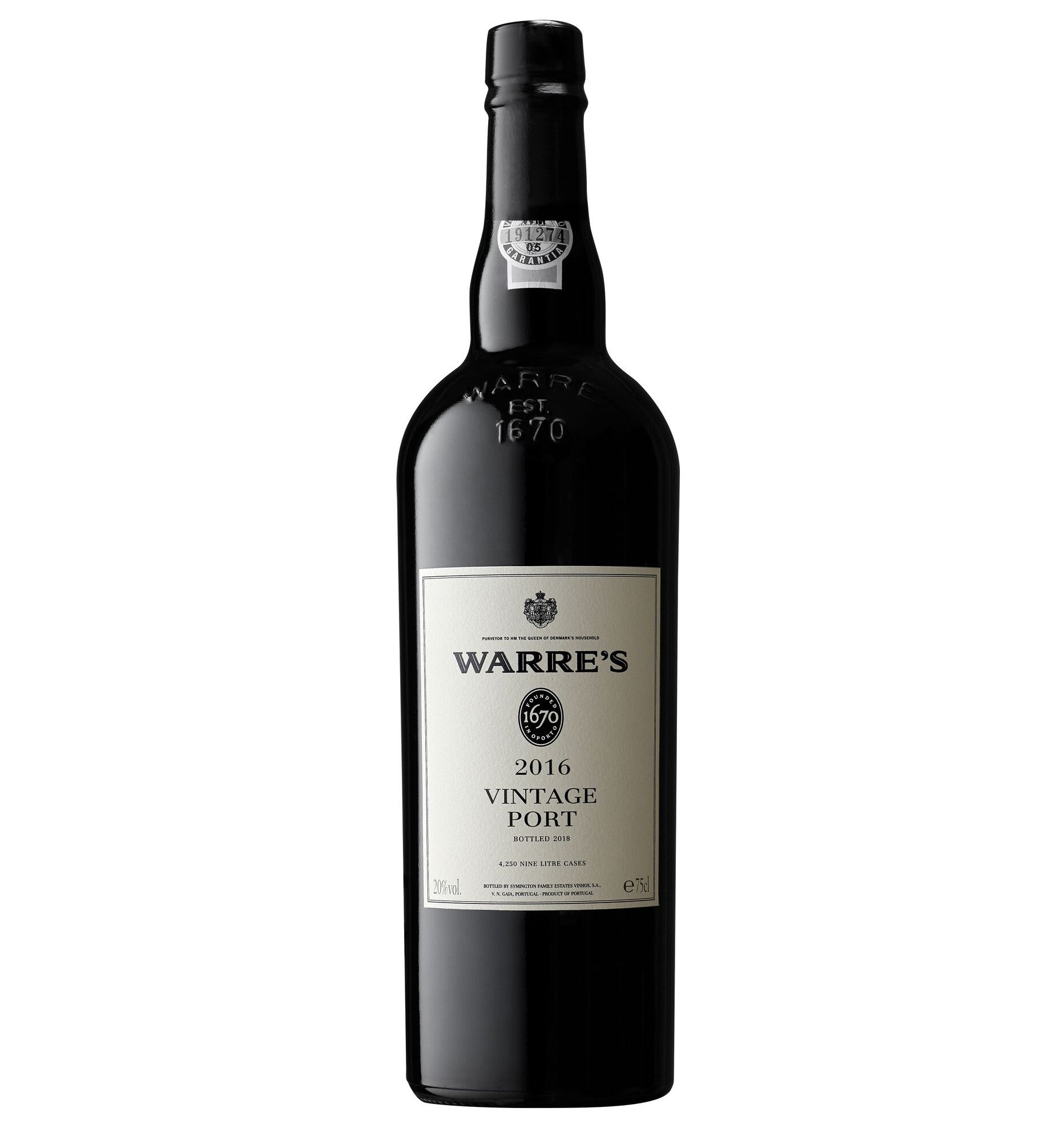 2016 Warres Vintage Port